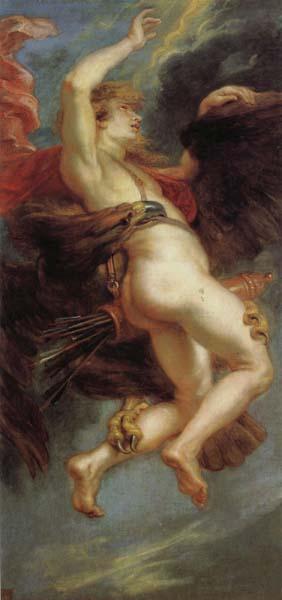 Peter Paul Rubens The Abduction fo Ganymede Sweden oil painting art